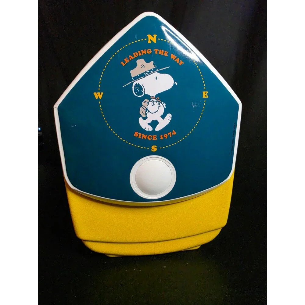 Igloo Little Playmate Elite Peanuts Snoopy Eagle Scouts 50 Years Cooler 2024 LE